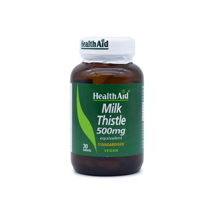 Health Aid Milk Thistle Extract 500mg 30 ταμπλέτες