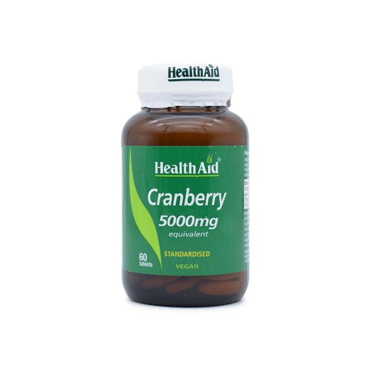 Health Aid Cranberry Extract 5000mg 60 ταμπλέτες