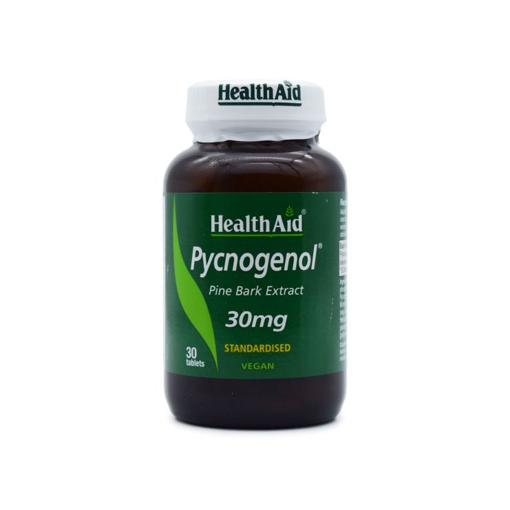 Health Aid Pycnogenol 30mg 30 ταμπλέτες