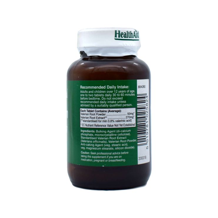 Health Aid Valerian 320mg 60 ταμπλέτες