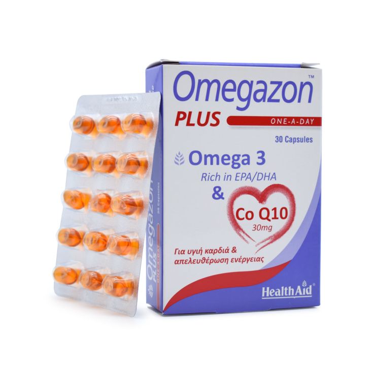 Health Aid Omegazon Plus 30 κάψουλες