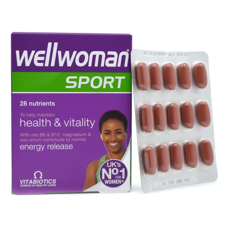 Vitabiotics Wellwoman Sport 30 ταμπλέτες