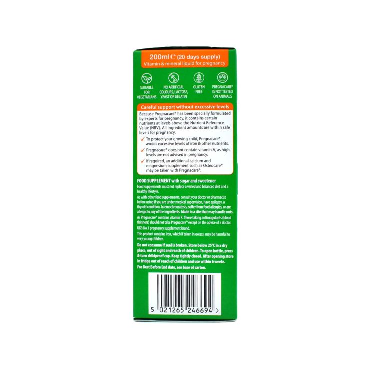 Vitabiotics Pregnacare Liquid 200ml