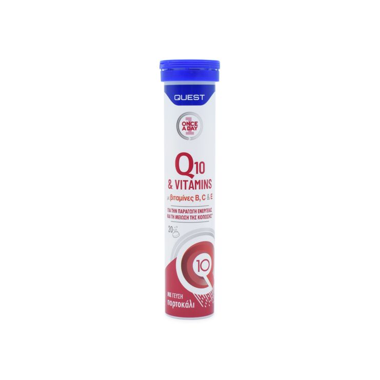 Quest Q10 & Vitamins B, C & E 20 αναβρ. δισκία