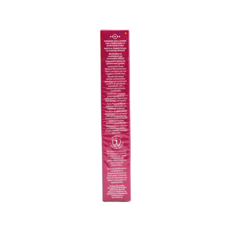 Durex Pleasure Max 6 προφυλακτικά