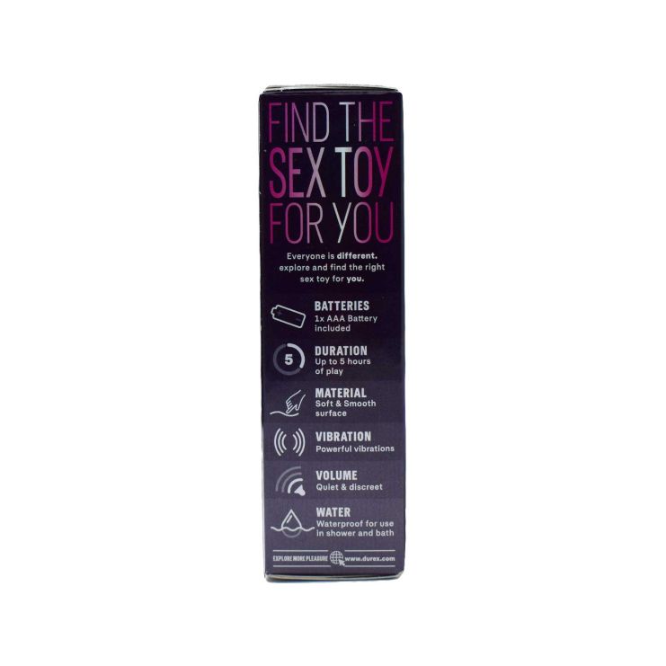Durex Intense Delight Δονητής Bullet 9cm Purple 1 τμχ