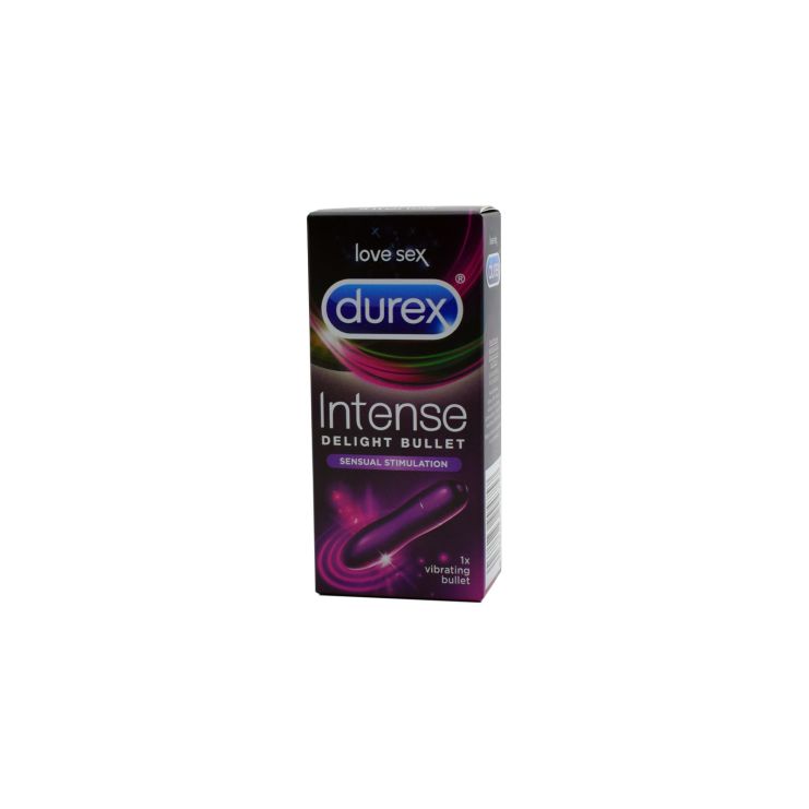 Durex Intense Delight Δονητής Bullet 9cm Purple 1 τμχ