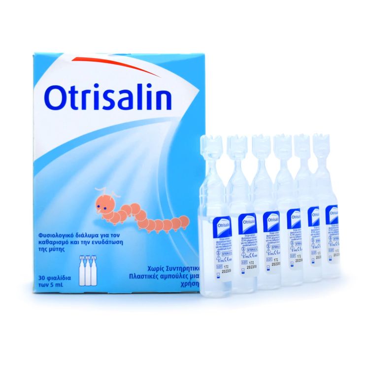 Otrisalin Πλαστικές Αμπούλες μιας Χρήσης 30*5ml