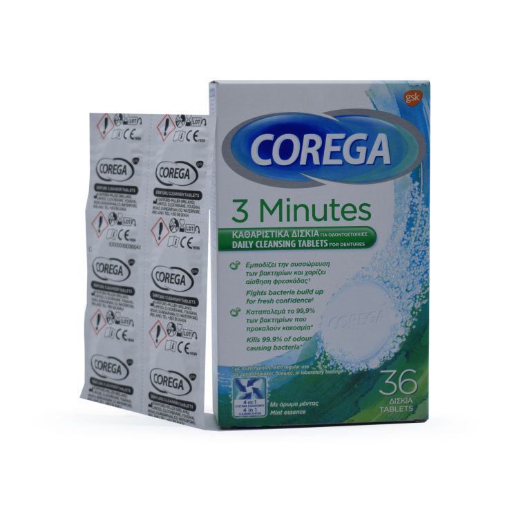 Corega 3 Minutes 36 δισκία 