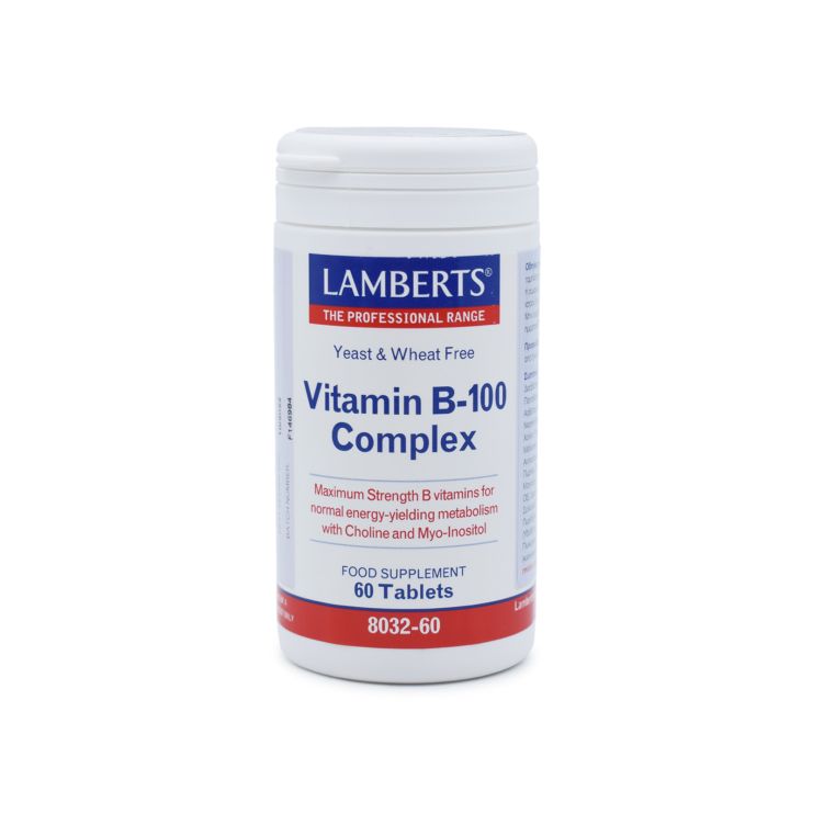 Lamberts Vitamin B-100 Complex 60 ταμπλέτες