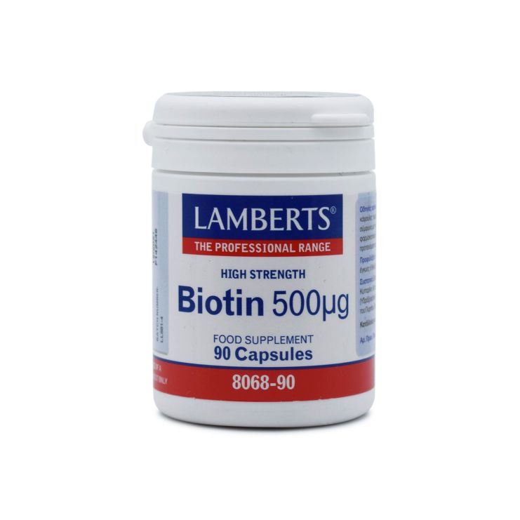 Lamberts Biotin 500μg 90 κάψουλες