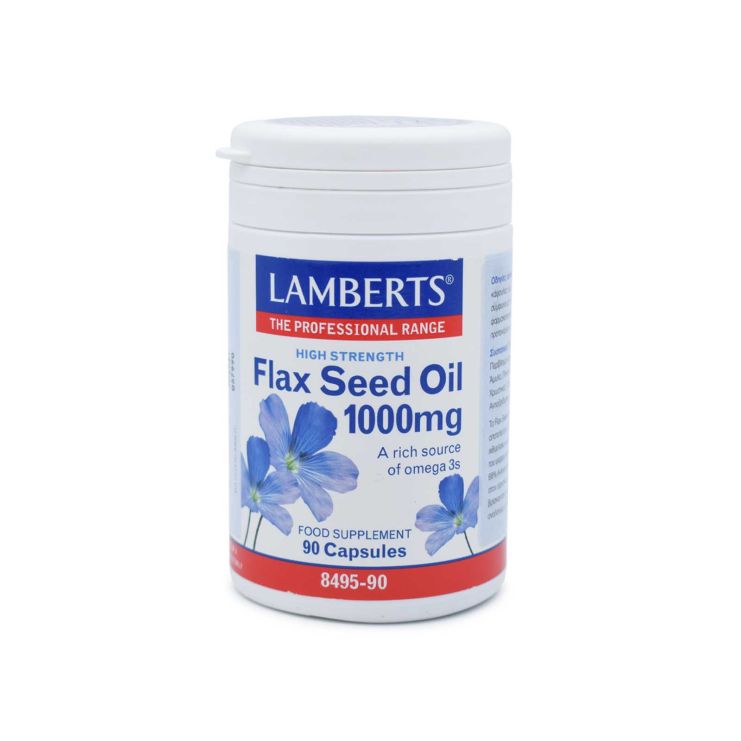Lamberts Flax Seed Oil 1000mg 90 κάψουλες