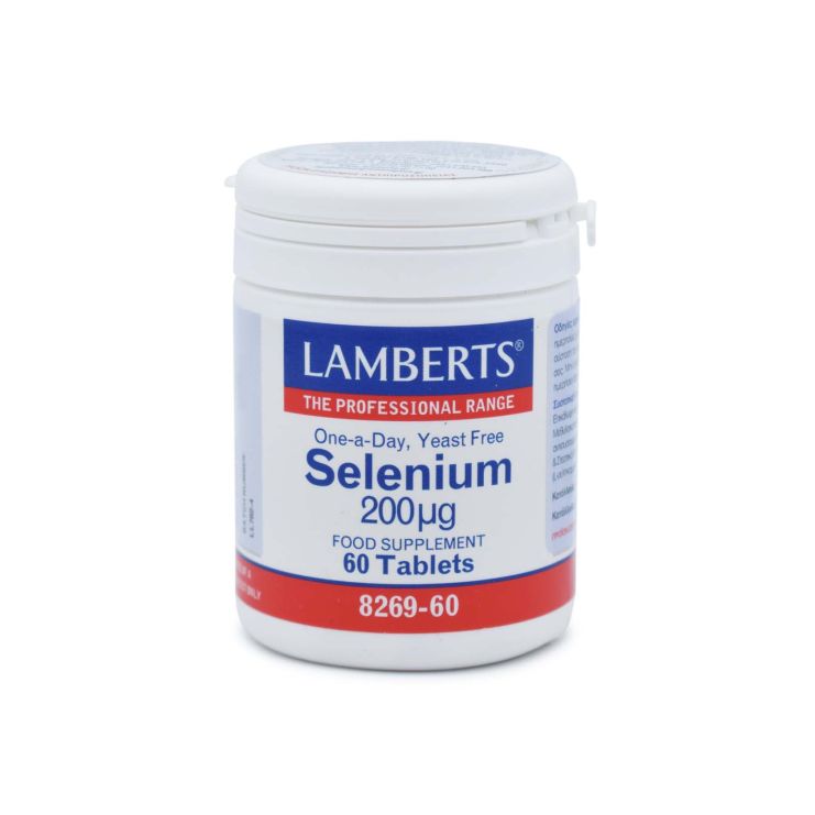 Lamberts Selenium 200μg 60 ταμπλέτες