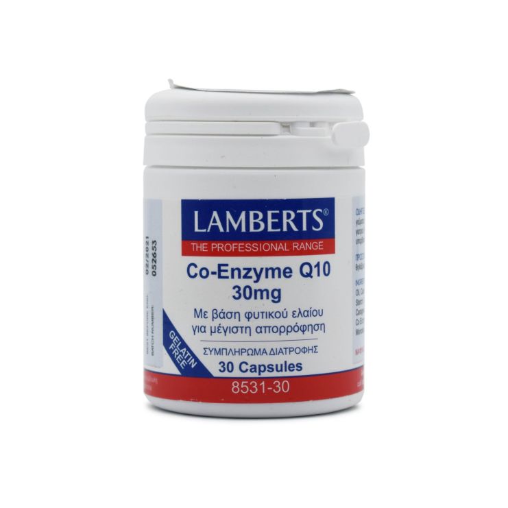 Lamberts Co-Enzyme Q10 30mg 30 κάψουλες