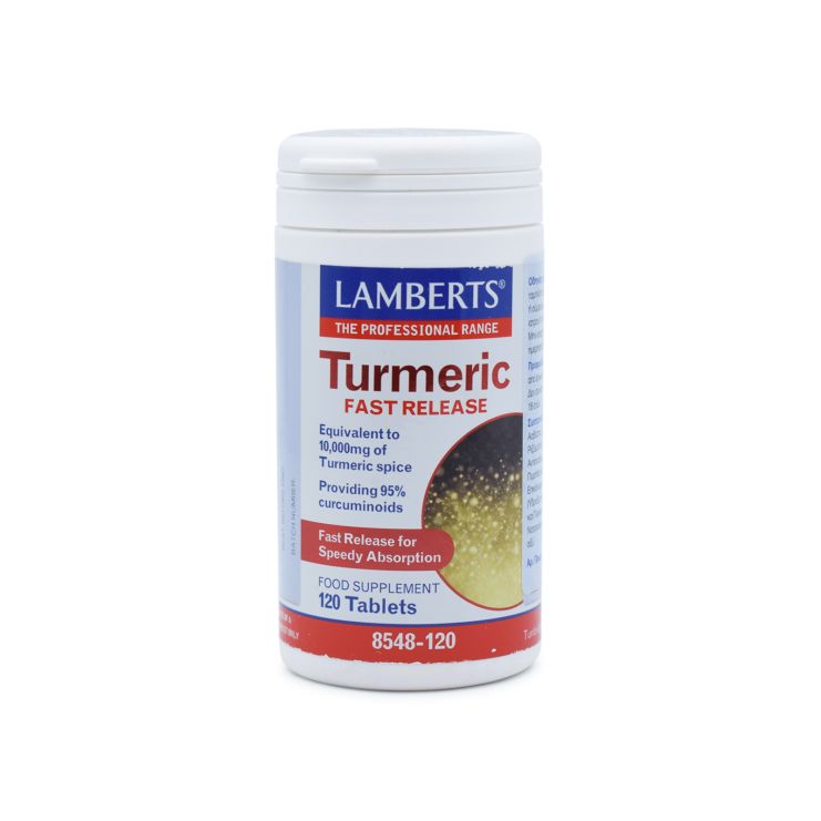 Lamberts Turmeric Fast Release 10000mg 120 ταμπλέτες