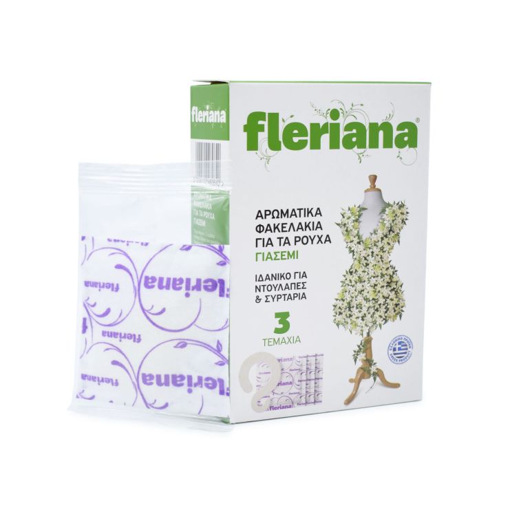 Fleriana Αρωματικά Ντουλάπας με Άρωμα Γιασεμί 3 τμχ