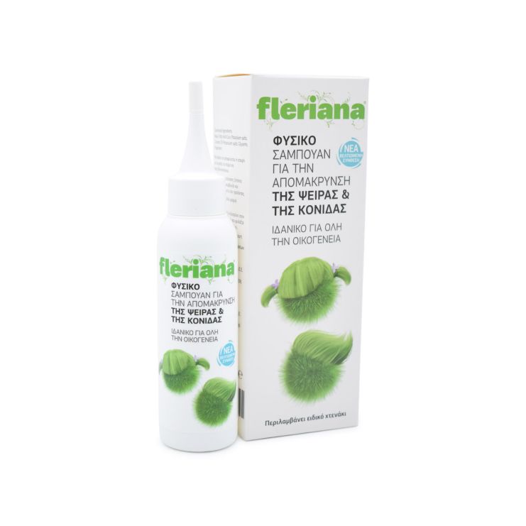 Fleriana Αντιφθειρικό Σαμπουάν 100ml & Ειδικό Χτενάκι
