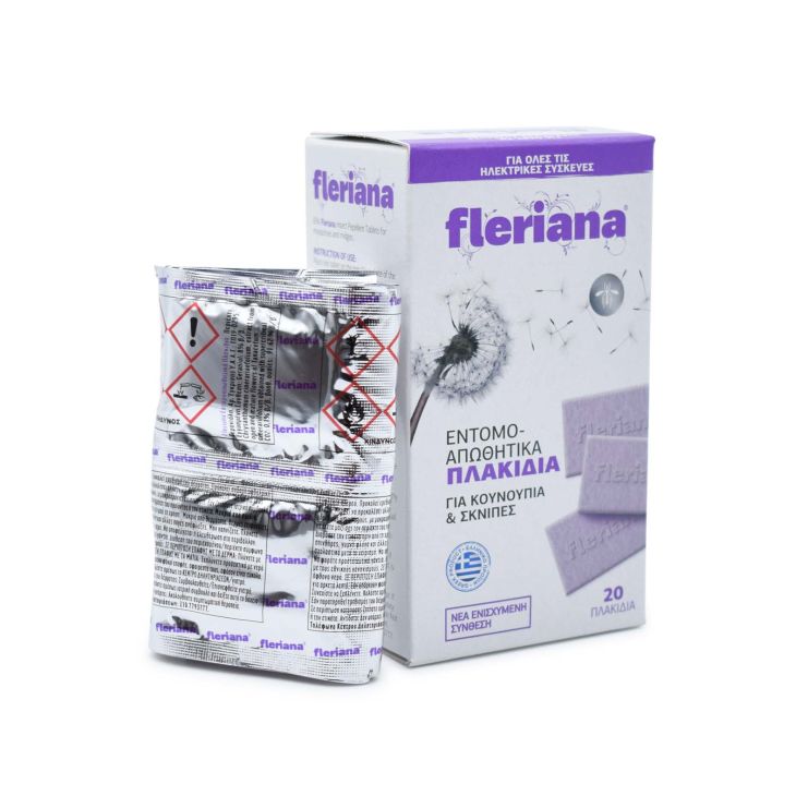 Fleriana Αντικουνουπικά Πλακίδια 20 τμχ