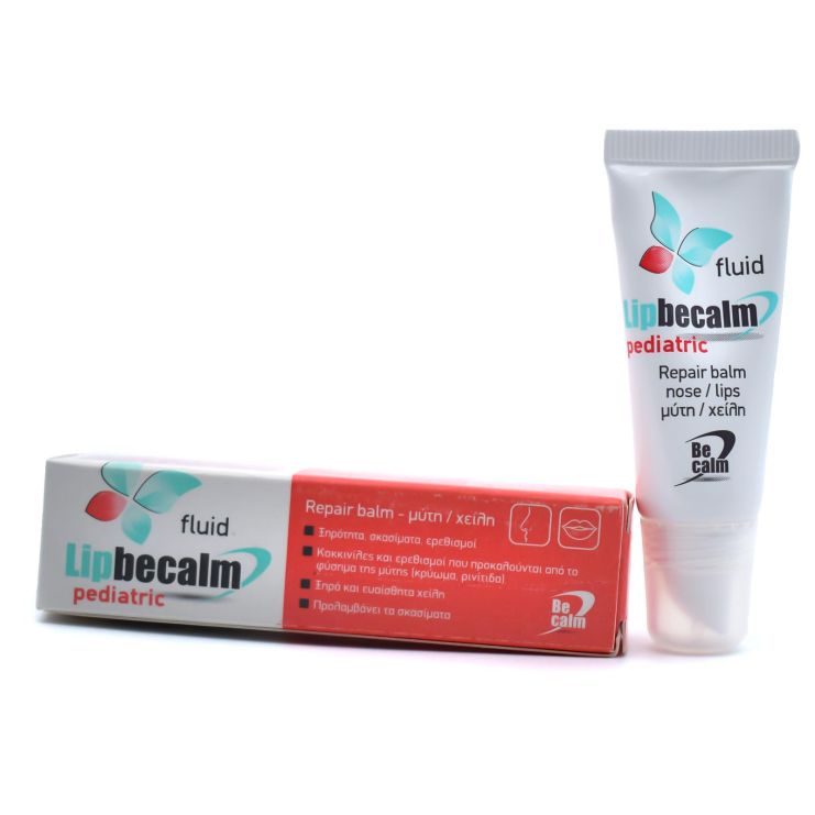 Becalm Lipbecalm pediatric Fluid Repair Balm για τη Μύτη & τα Χείλη 10ml