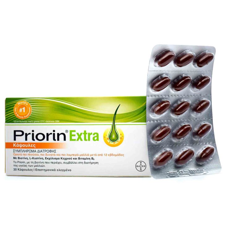 Priorin Extra 30 κάψουλες