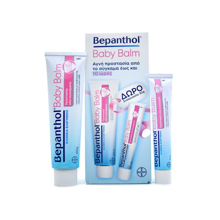 Bayer Bepanthol Baby Balm 100gr & Δώρο Bepanthol Baby Balm 30gr