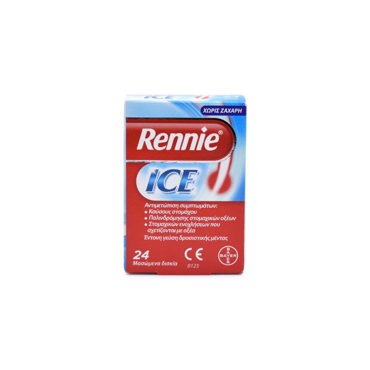 Bayer Rennie Ice 24 μασώμενα δισκία