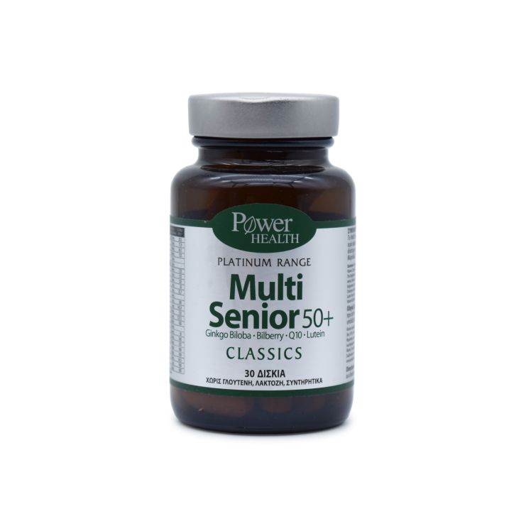 Power of Nature Platinum Range Multi Senior 50+ 30 ταμπλέτες 