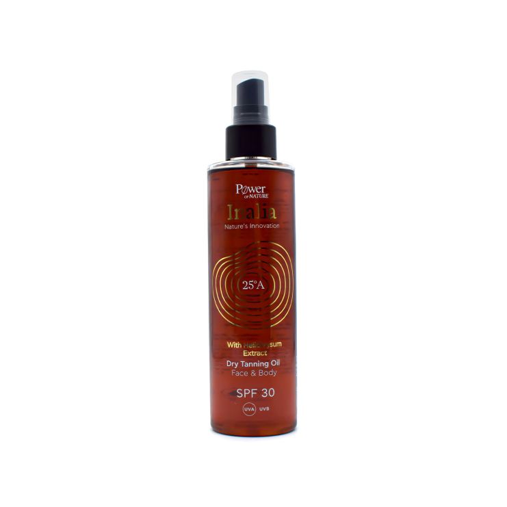Power of Nature Inalia Ξηρό Λάδι Μαυρίσματος για Πρόσωπο & Σώμα SPF30 200ml