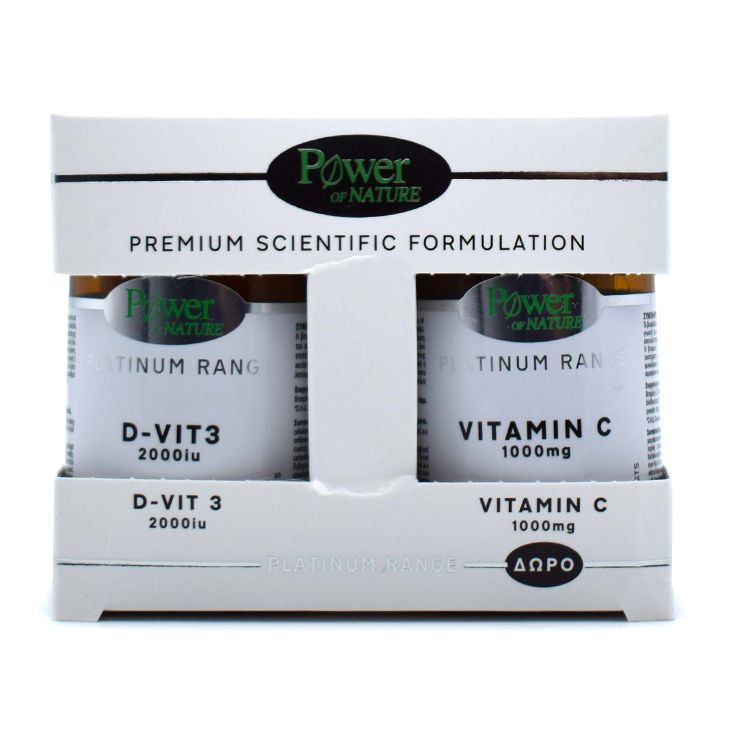 Power Platinum D- Vit3 200IU 60tb Classics PR(+ Vitamin C 1000mg 20tb)
