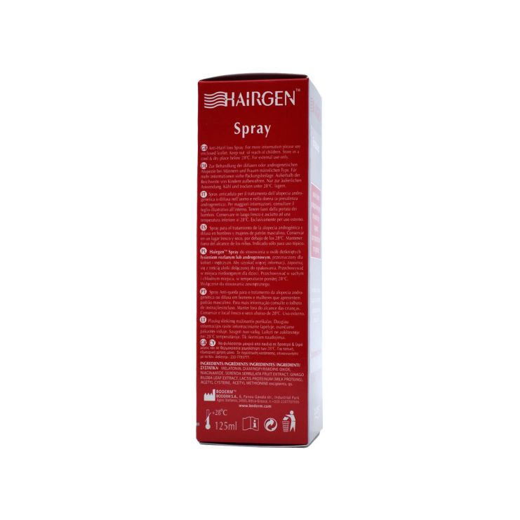 Boderm Hairgen Spray για την Τριχόπτωση 125ml