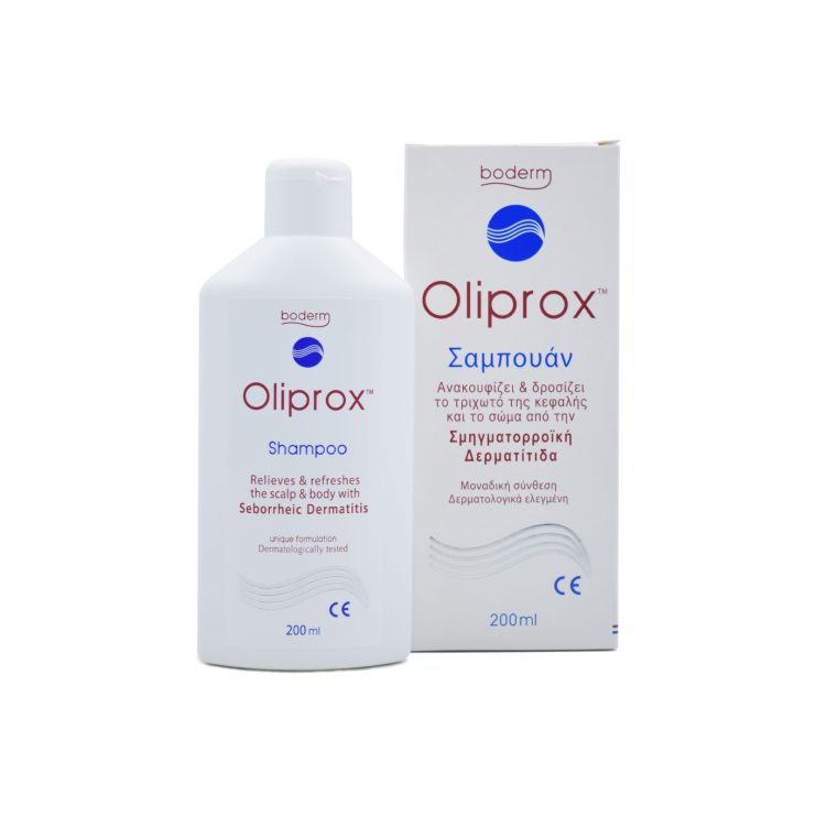 Boderm Oliprox Shampoo Seboirrheic Dermatitis 200ml