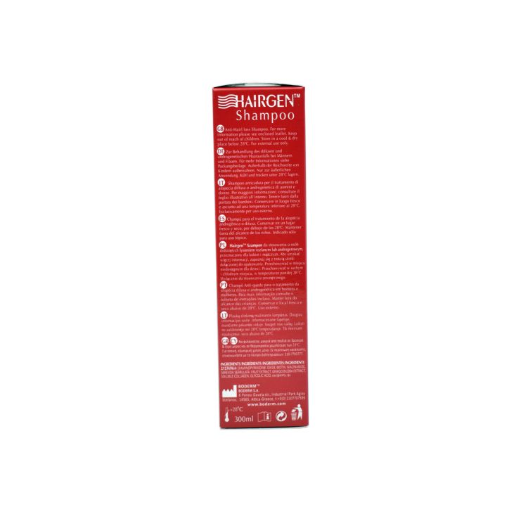 Boderm Hairgen Σαμπουάν για την Τριχόπτωση 300ml 