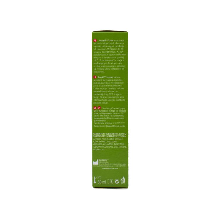 Boderm Acnaid Κρέμα για τα Ορατά Σημάδια της Ροδόχρου Ακμής 30ml 