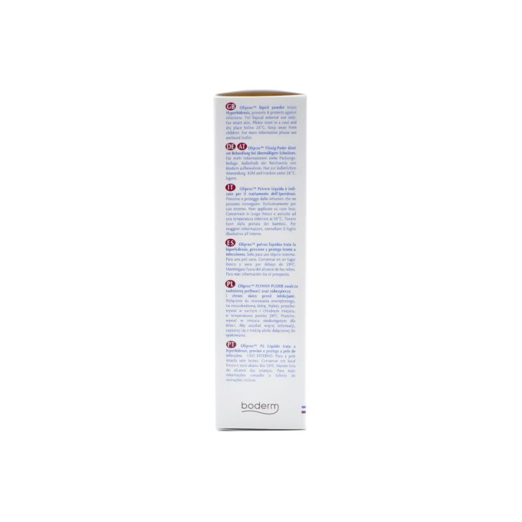 Boderm Oliprox Υγρή Πούδρα Αντιμετώπιση Υπεριδρωσίας  75ml