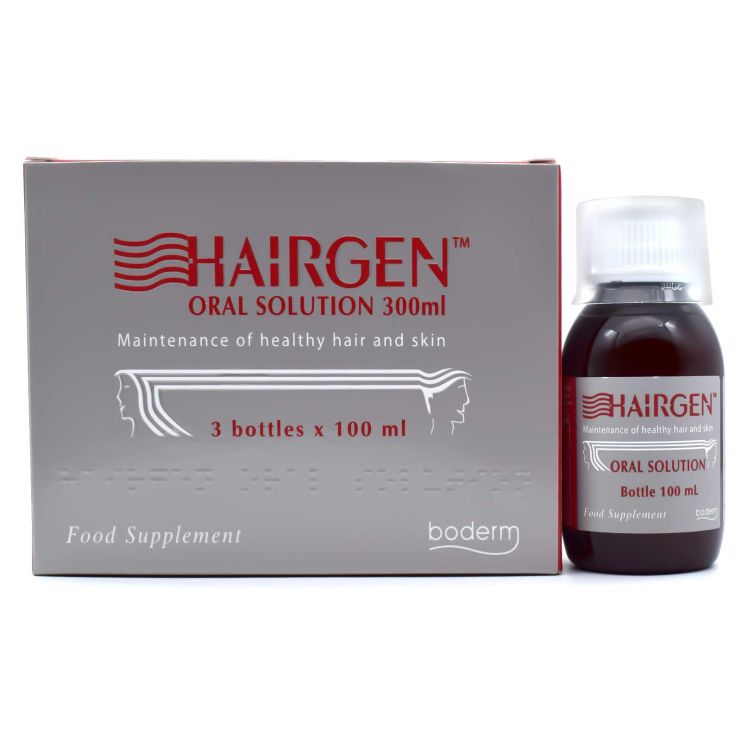 Boderm Hairgen Oral Solution 3 x 100ml