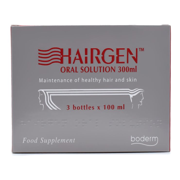 Boderm Hairgen Oral Solution 3 x 100ml