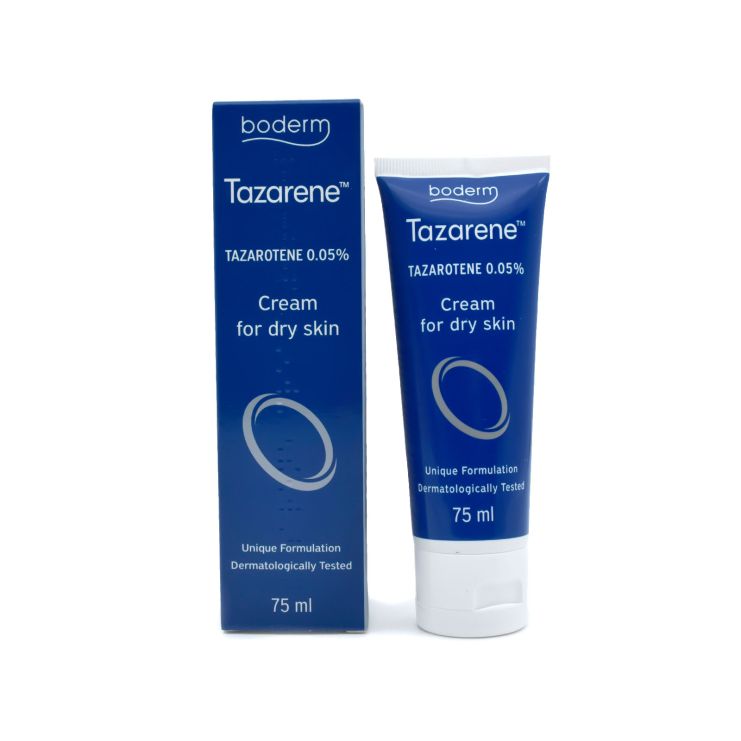Boderm Tazarene Κρέµα για Πολύ Ξηρό Δέρµα Tazarotene 0.05% 75ml