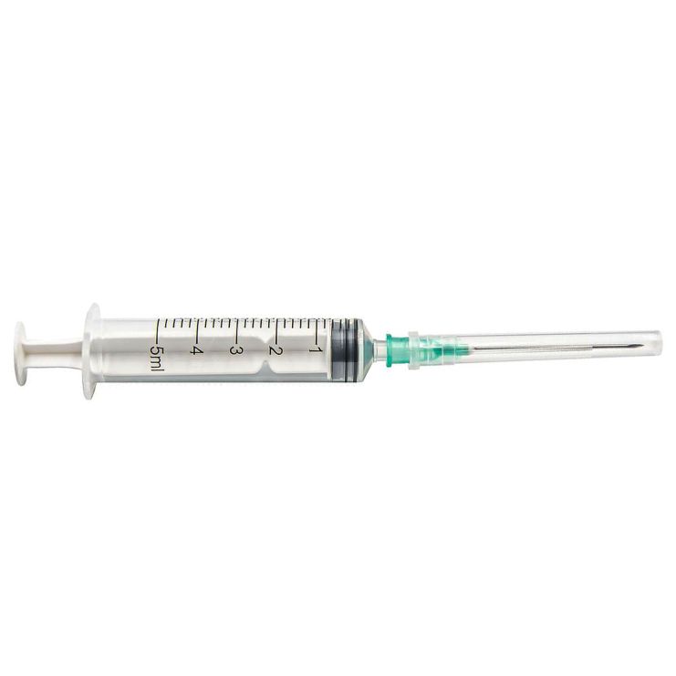  Pruno Σύριγγα 5ml με Βελόνα 21G x 1 1/2'' (0,8 x 40mm)