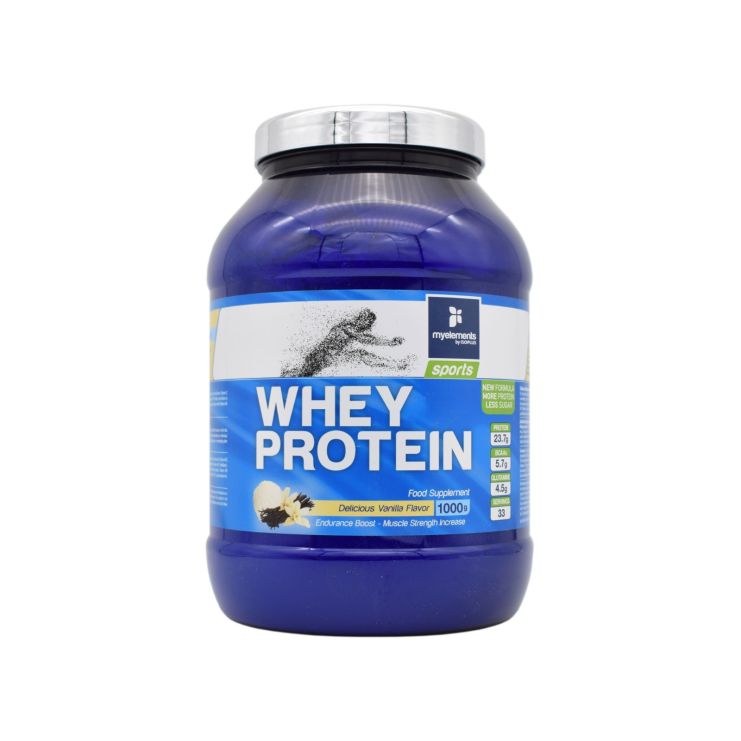 My Elements Whey Protein Powder με Γεύση Βανίλια 1000gr