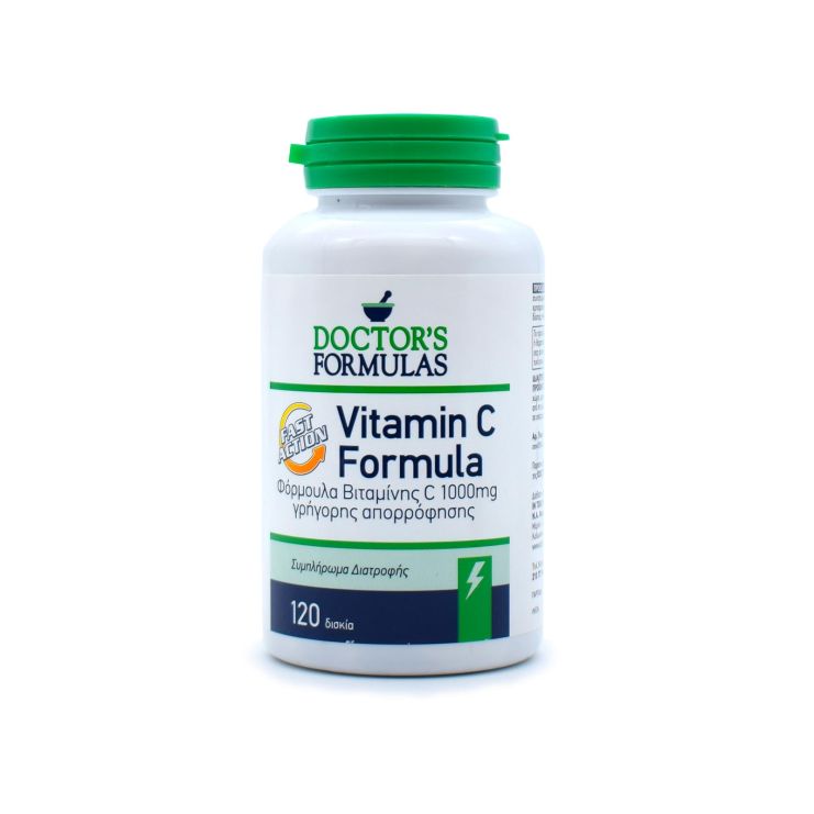 Doctor's Formulas Vitamin C Fast Action 1000mg 120 ταμπλέτες