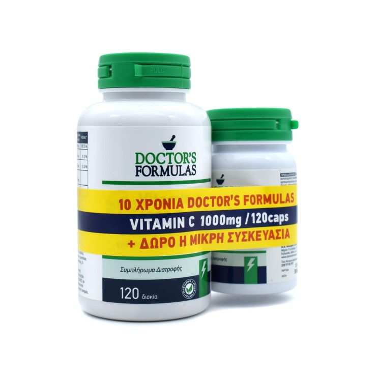 Doctor's Formulas Vitamin C Fast Action 1000mg 120 ταμπλέτες