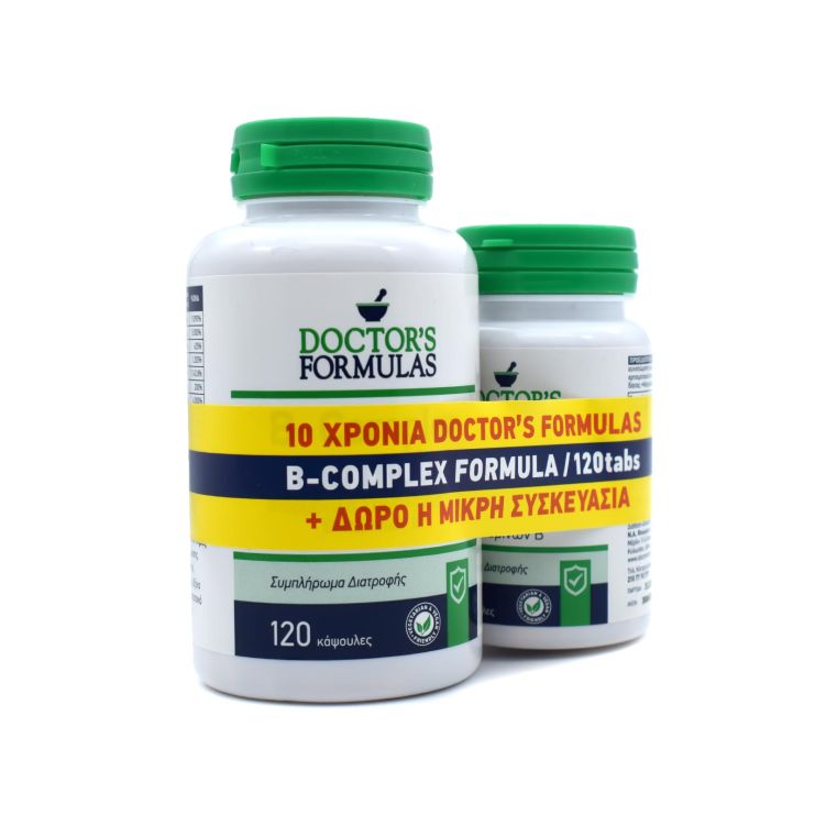 Doctor's Formulas B-Complex Formula 120 ταμπλέτες