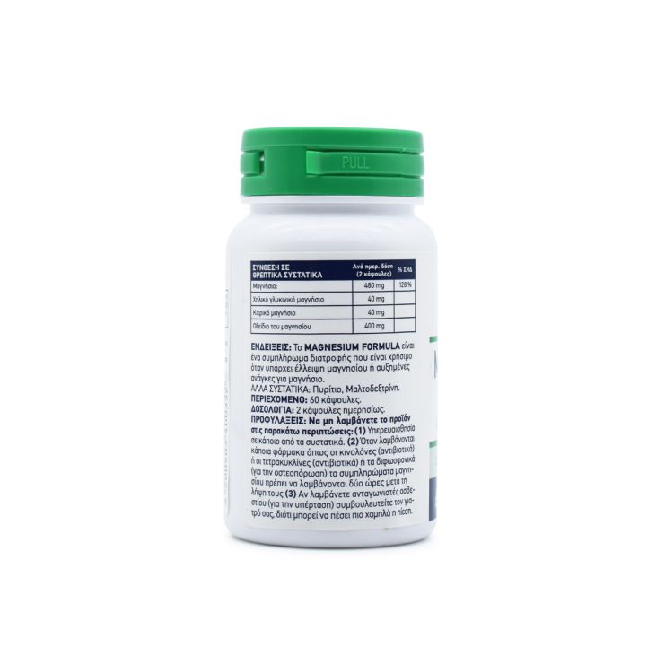 Doctor's Formulas Magnesium Formula 60 κάψουλες