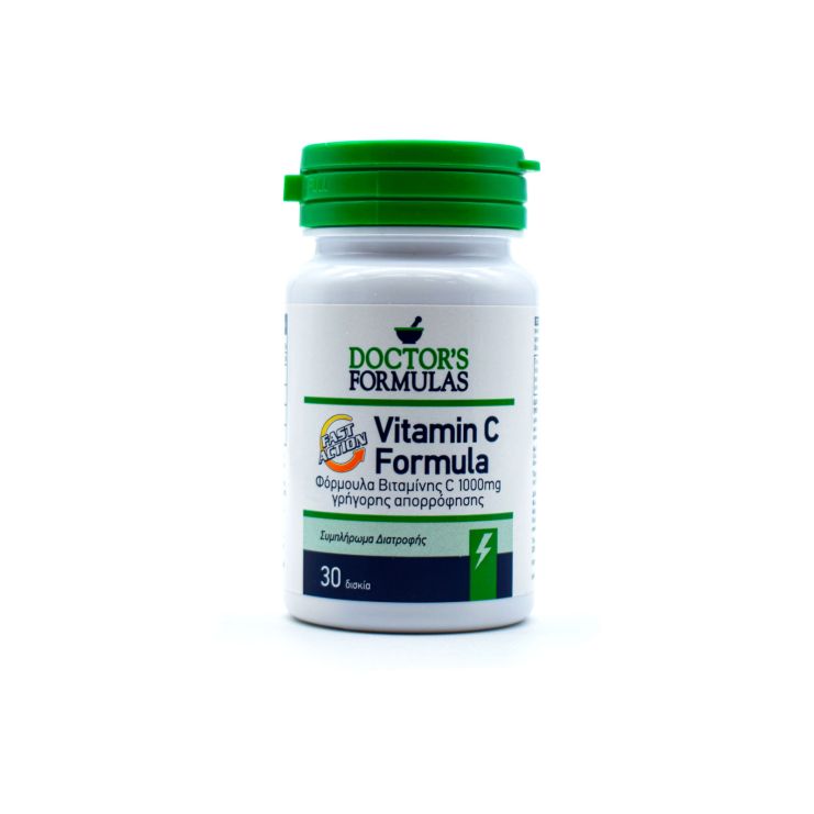 Doctor's Formulas Vitamin C Fast Action 1000mg 30 ταμπλέτες