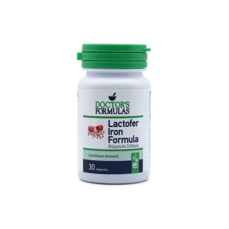 Doctor's Formulas Lactofer Iron Formula 30 κάψουλες