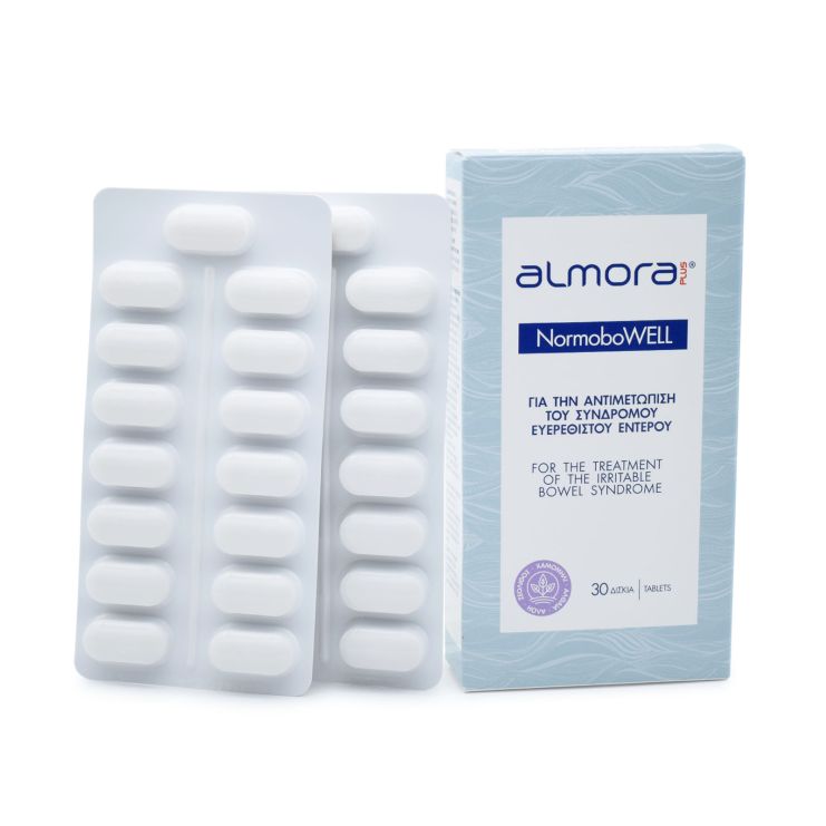 Elpen Almora Plus Normobowell Σύνδρομο Ευερέθιστου Εντέρου 30 ταμπλέτες