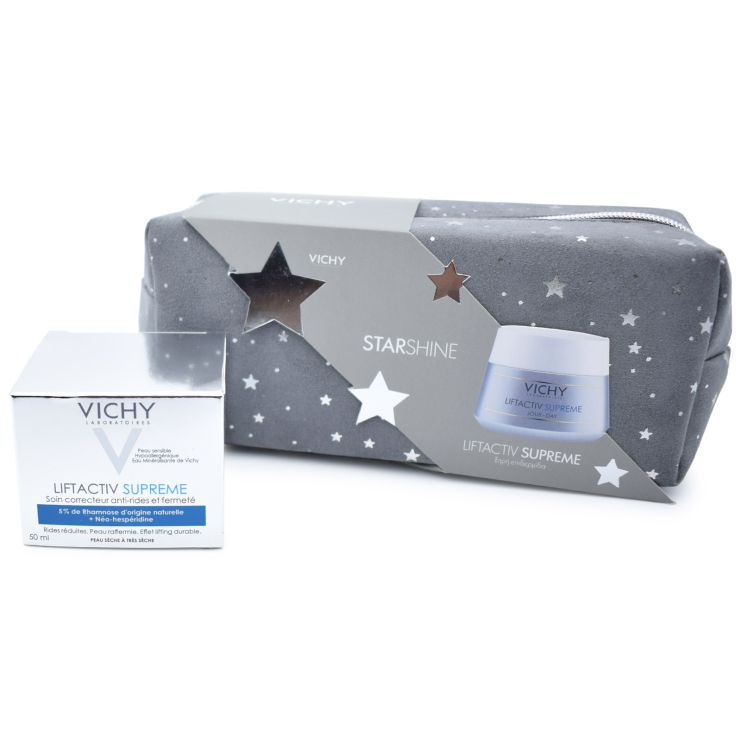 Vichy Liftactiv Supreme Dry Skin 50ml & Pouch
