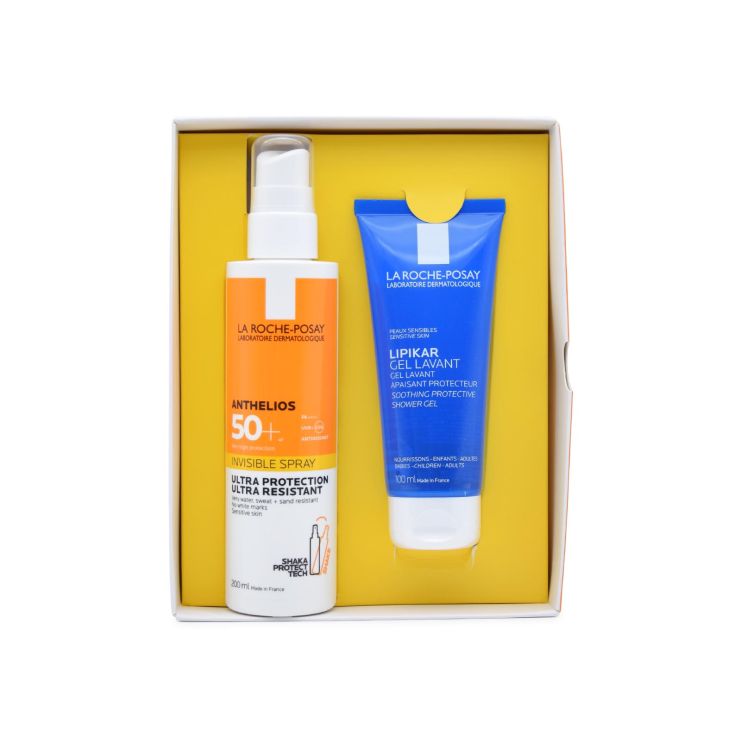 LR Anthelios Body Invisible Spray SPF50+ 250ml PR(+ Lipicar Gel Lavant 100ml)