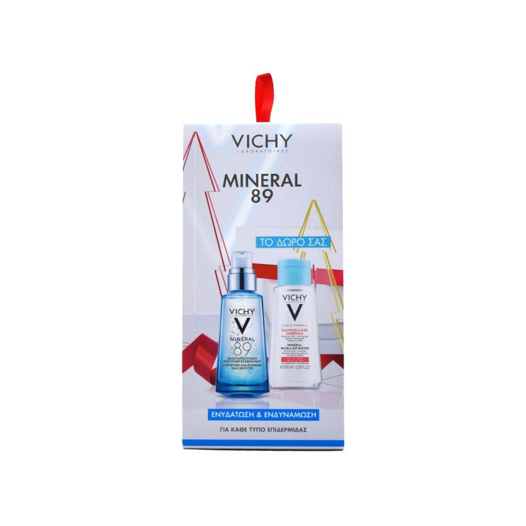 Vichy Mineral 89 Booster 50ml & Micellar Water Sensitive Skin 100ml