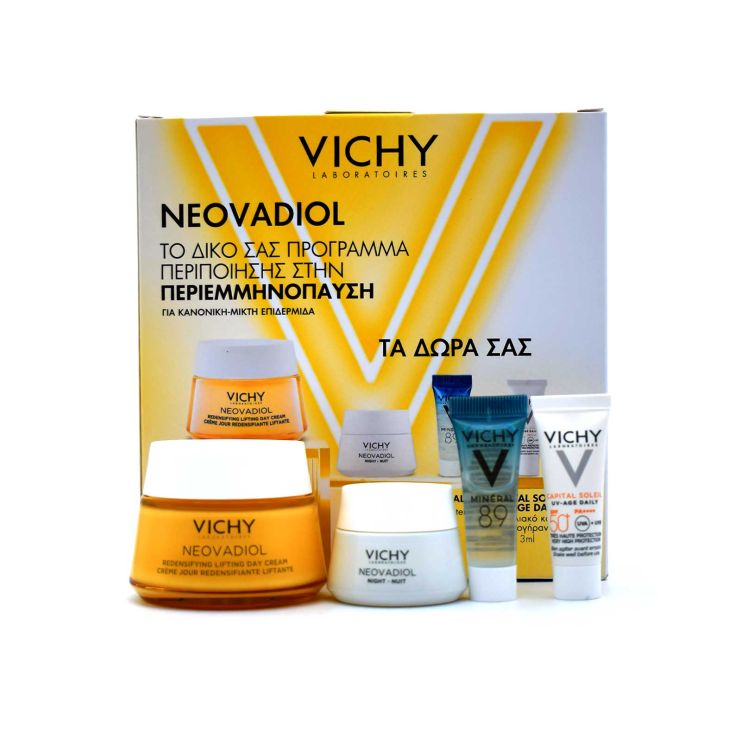 Vichy Neovadiol Peri-Menopause Κρέμα Ημέρας Κανονική-Μικτή Επιδερμίδα  Σετ Δωρου